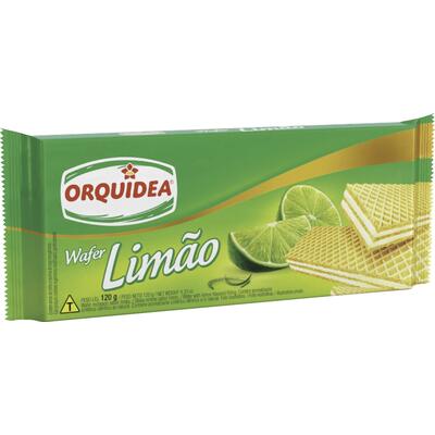 Biscoito Wafer Orquídea Limão 120g