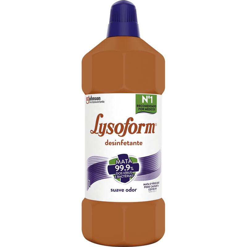 Desinfetante Bruto Suave Odor 1l Lysoform Bruto Suave Odor 1l
