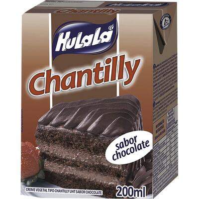 Creme de Chantilly Hulalá Chocolate 200ml