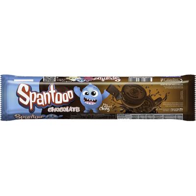 Biscoito Recheado Spantooo Chocolate 80g