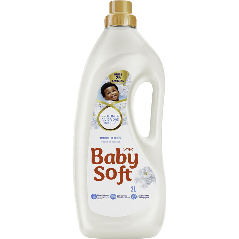 Amaciante de Roupa BABY SOFT Toque Cuidado 2L