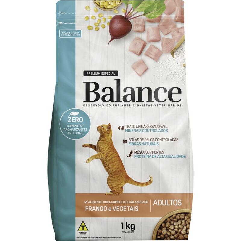 Alimento para Gatos Balance Adulto - Frango 1kg