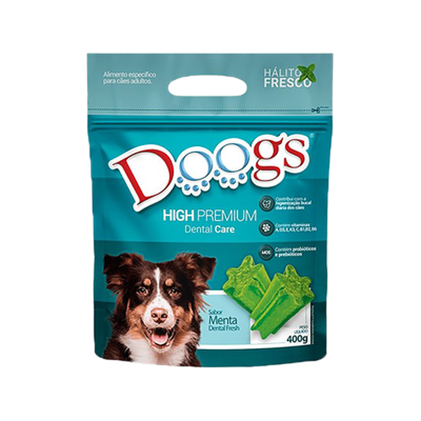 Biscoito Dental Doogs 400g - Fresh - Menta