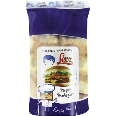 Pão para hambúrguer Levz 500g