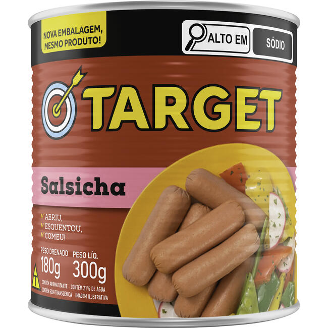 Salsicha Target Tipo Viena 180g