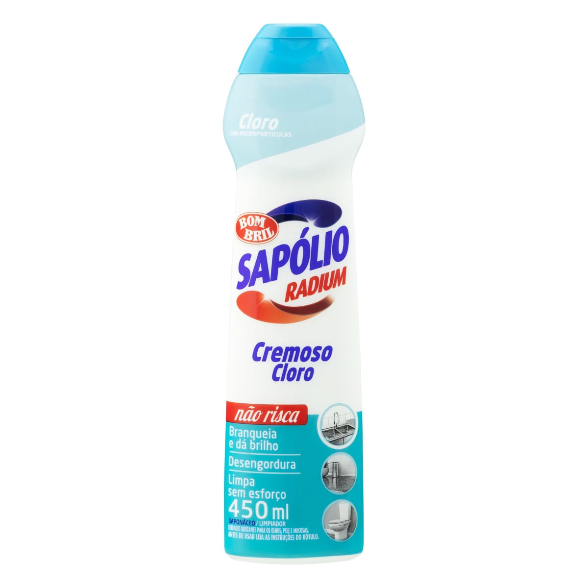Saponáceo Cremoso Sapólio Radium Squeeze 450ml