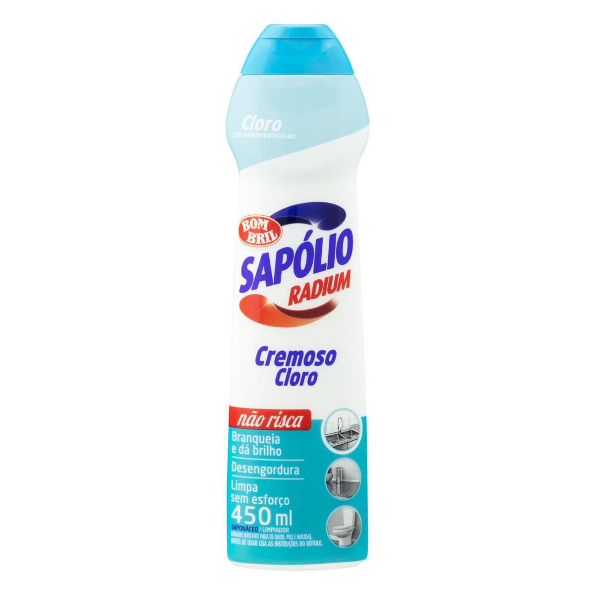 Saponáceo Cremoso Sapólio Radium Squeeze 450ml