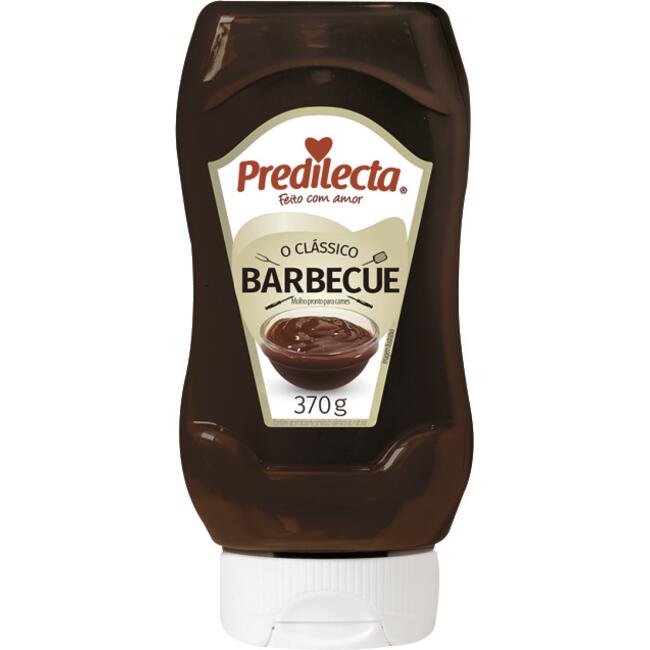 Molho Barbecue Predilecta Top Down 370g