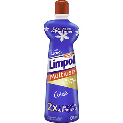 Limpador Multiuso Clássico Limpol Squeeze 500ml