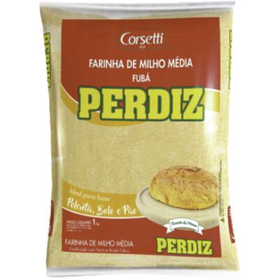 Farinha de Milho Perdiz Média 1kg