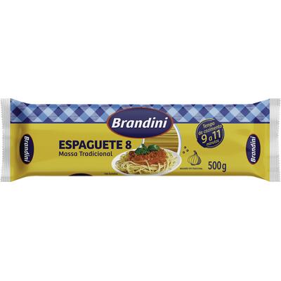 Macarrão Comum Brandini Espaguete 500g