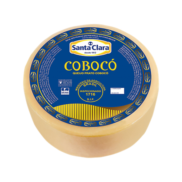 Queijo Santa Clara Prato - Cobocó - Cry Kg