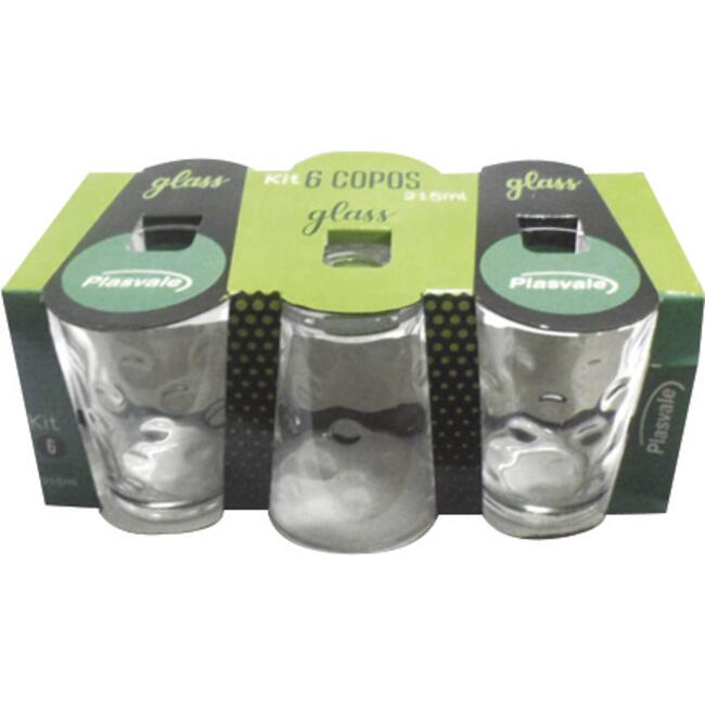 Copo Plasvale 215ml 6 un