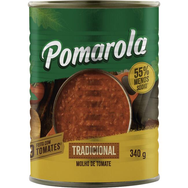 Molho de Tomate Pomarola Tradicional 340g