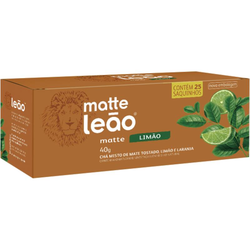 Chá Matte Leão Limão 40g