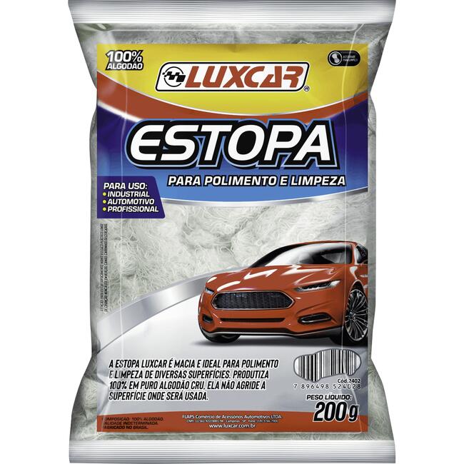 Estopa para Polimento Luxcar 200g