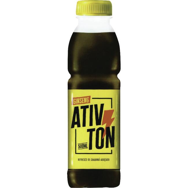 Refresco Líquido Ativton Guaraná 500ml