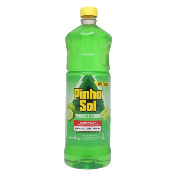 Desinfetante Pinho Sol 1 Litro - Limão
