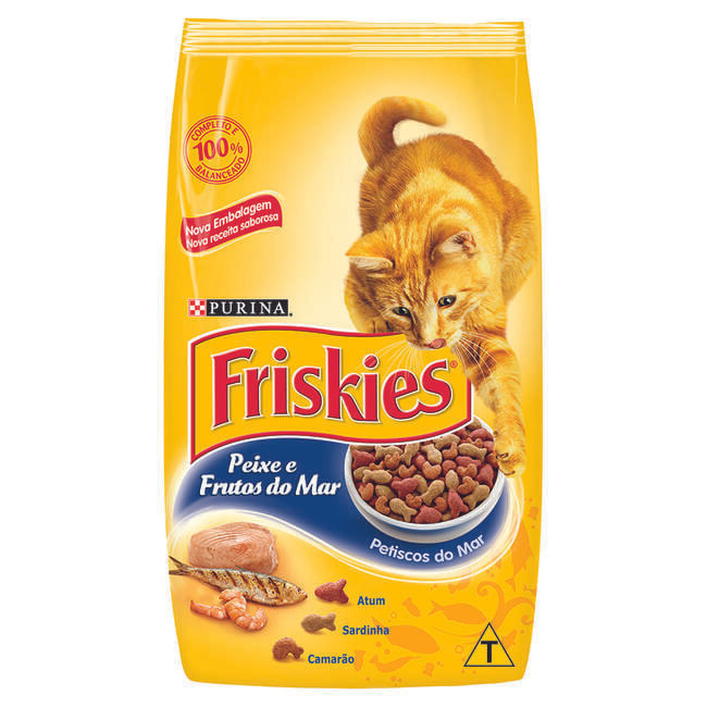 Alimento para Gatos Friskies Frutos do Mar 1kg