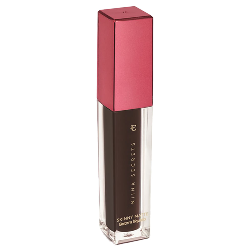 Batom Líquido NIINA SECRETS Skinny Marrom Lírio Matte 5ml