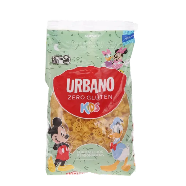 Massa de Arroz Urbano 500g - Sem Glúten - Kids - Personagens