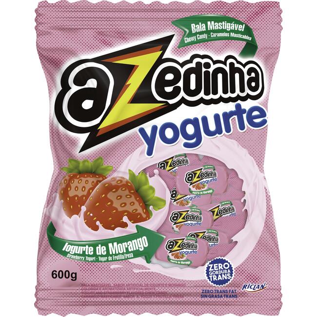 Bala Riclan Azedinha Iogurte 600g