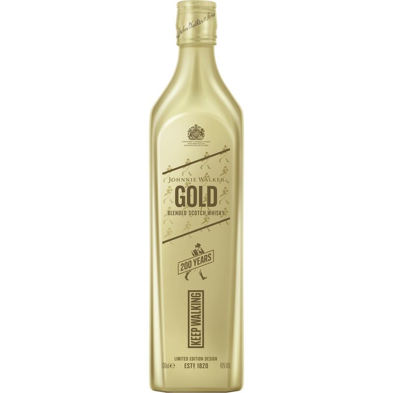 Whisky Johnnie Walker Gold 200 anos 750ml