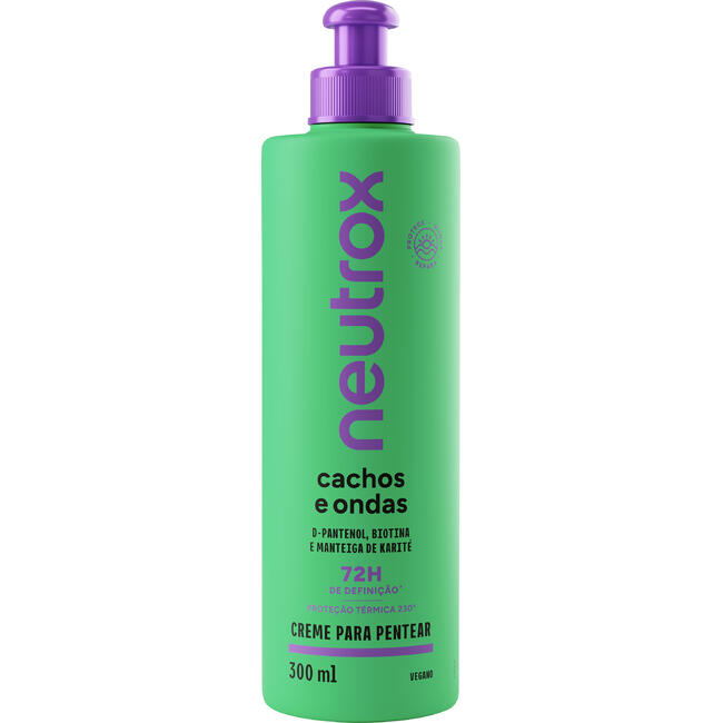 Creme para Pentear Neutrox Cachos e Ondas 300ml