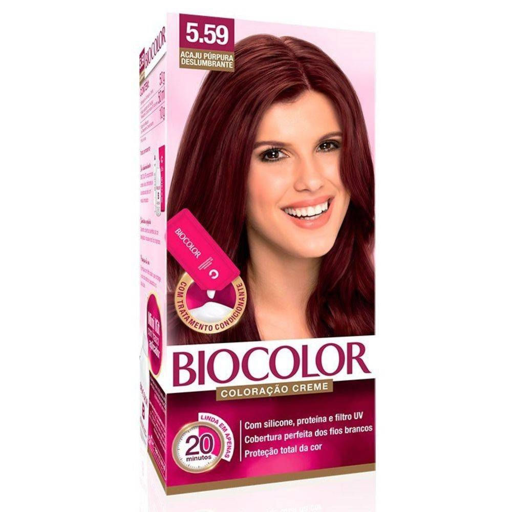 Tintura Biocolor 5.59 Acaju Púrpura