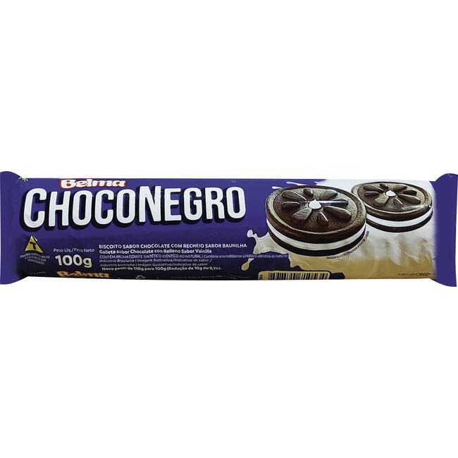 Biscoito Recheado Belma Choconegro 100g