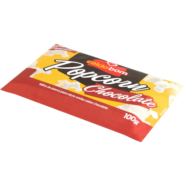 Milho de Pipoca para Micro-ondas Caldo Bom 100g - Chocolate