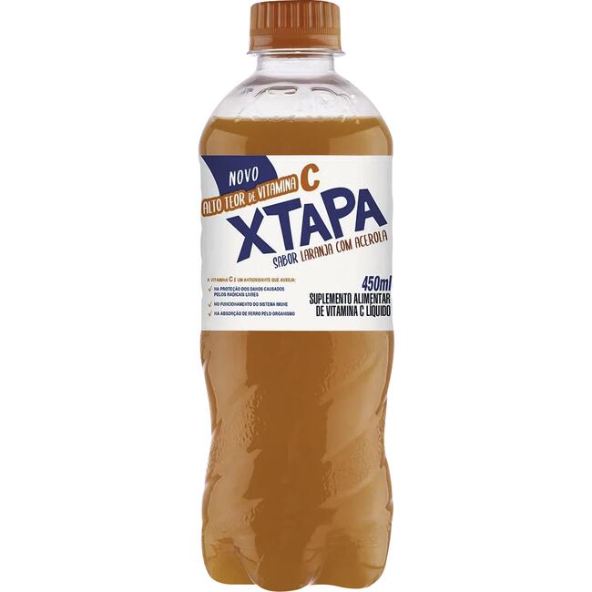 Alimento Líquido Xtapa Laranja com Acerola 450ml