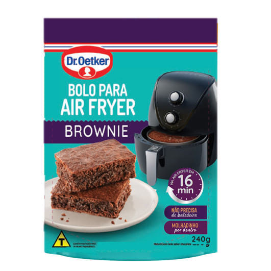 Mistura para Bolo DR OETKER Air Fryer Brownie 240g