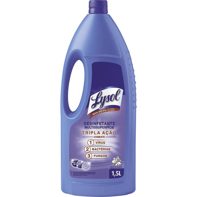 Desinfetante Lysol Brisa da Manhã 1,5L