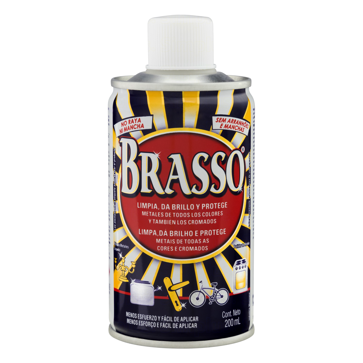 Polidor de Metais Brasso 200ml