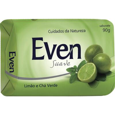 Sabonete Even Suave Chá Verde e Limão 90g