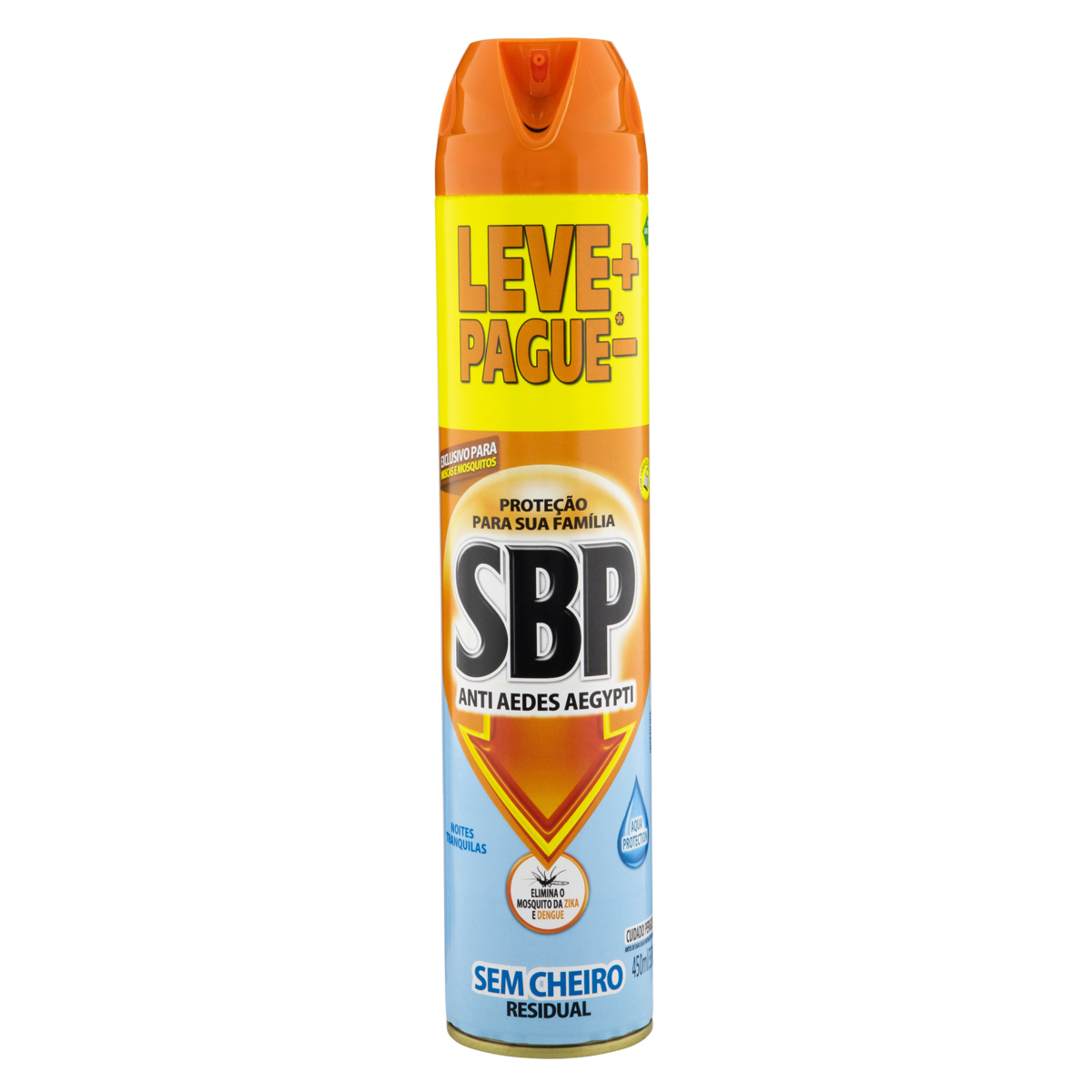 Inseticida SBP Anti Aedes Aegypti Spray 450ml
