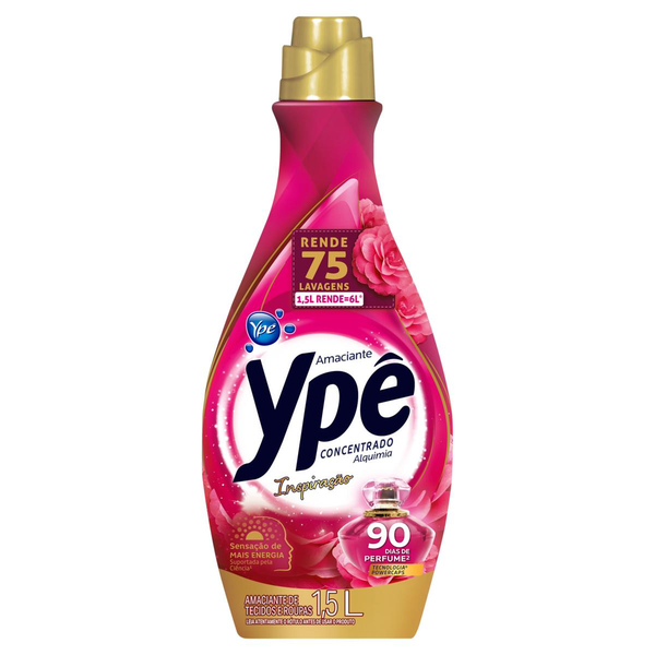 Amaciante Concentrado Ypê 1,5 Litro - Inspiração