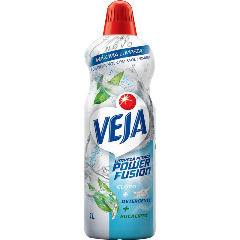 Limpador Limpeza Pesada Veja Power Fusion Eucalipto 1L