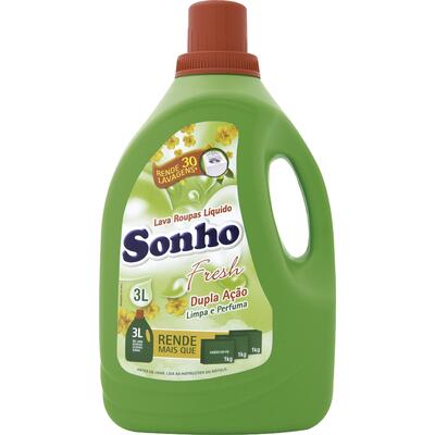 Lava Roupas Líquido Sonho 3L