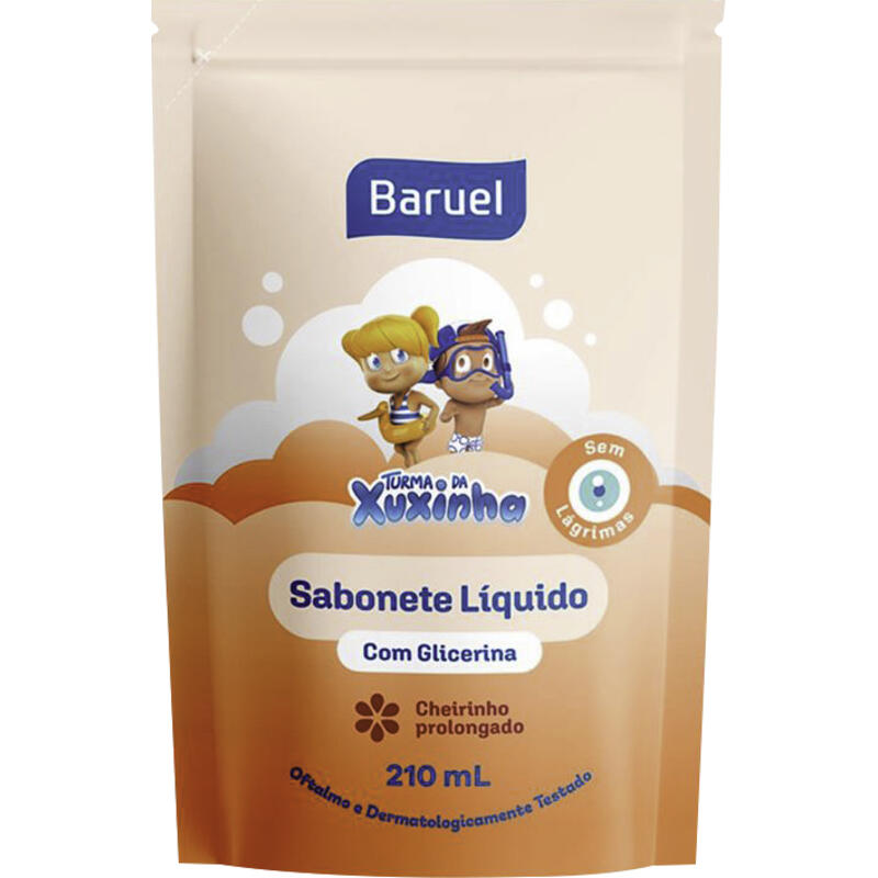 Sabonete Líquido Turma da Xuxinha Glicerina 210ml