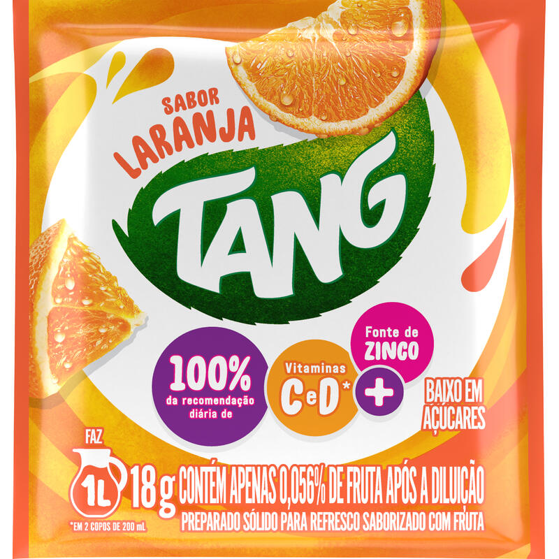 Refresco em Pó Tang Laranja 25g