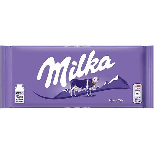 Chocolate Milka 100g - Alpine - Ao Leite