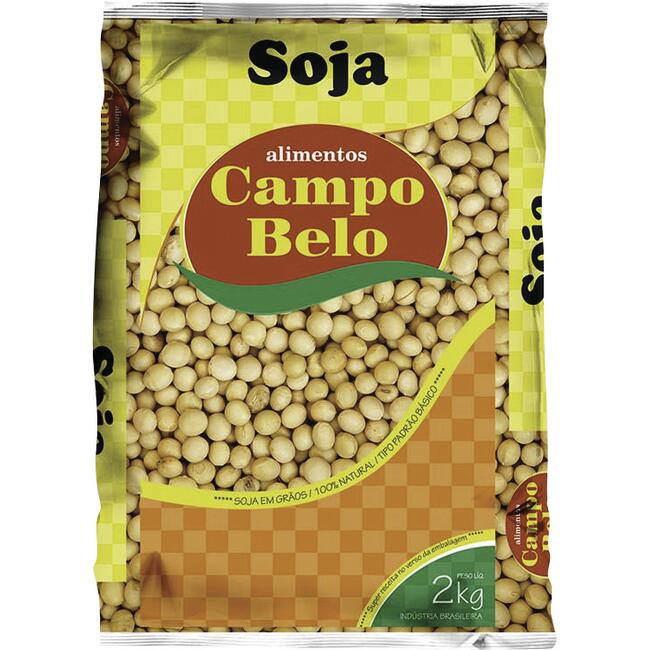 Grão de Soja Campo Belo 2kg