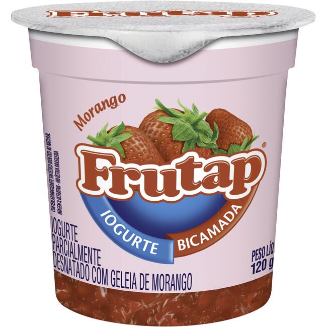 Iogurte Bicamada Frutap Morango 120g