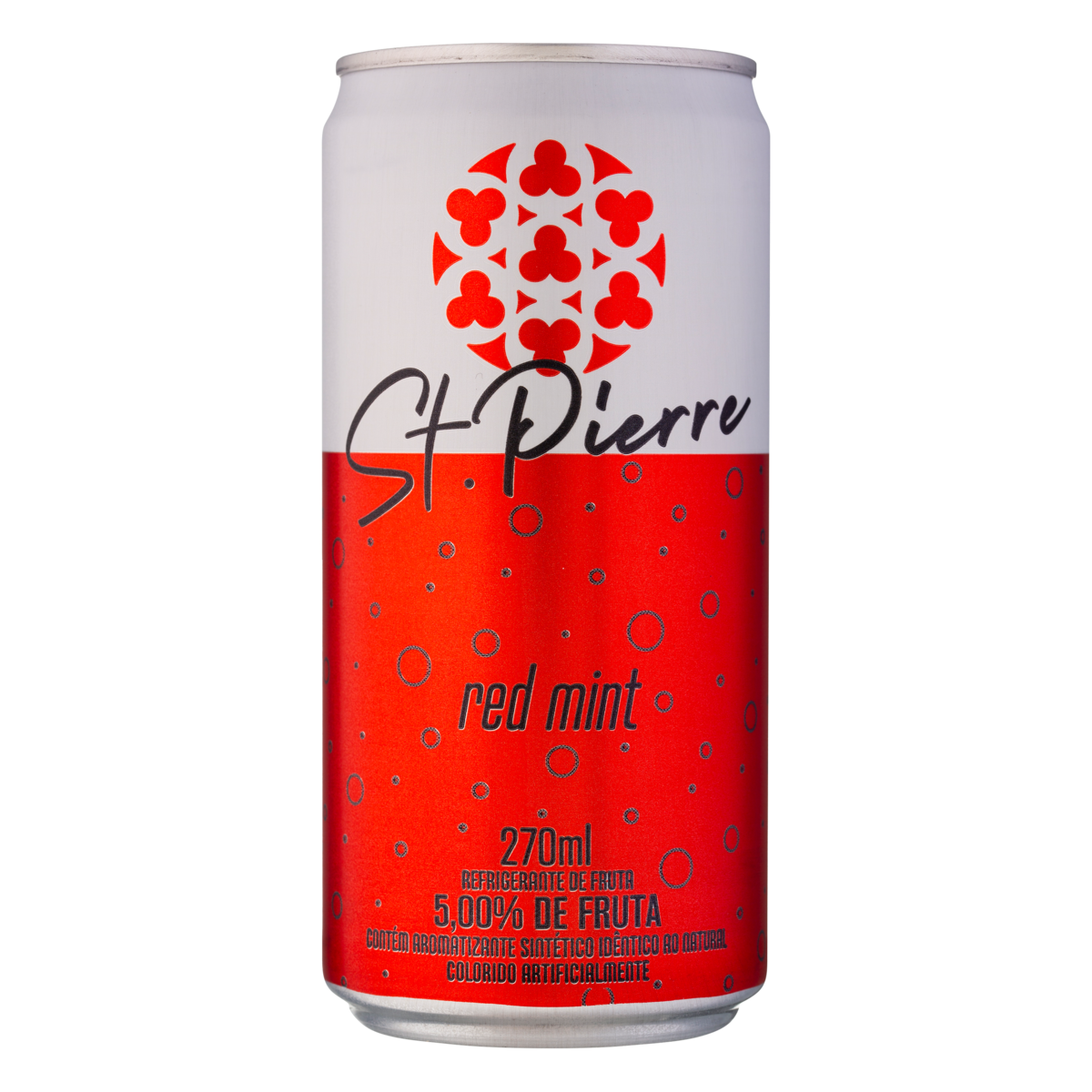Refrigerante St.Pierre Red Mint 270ml