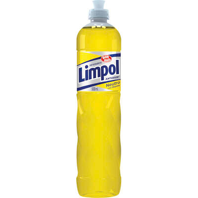 Detergente Líquido Neutro Limpol Squeeze 500ml