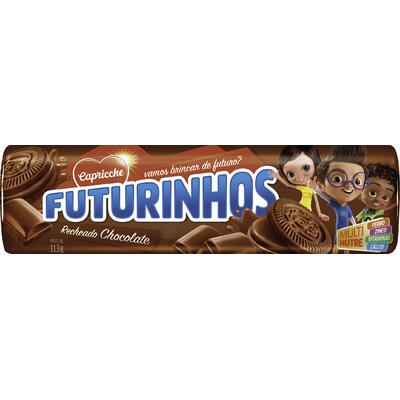 Biscoito Recheado Futurinhos Chocolate 113g