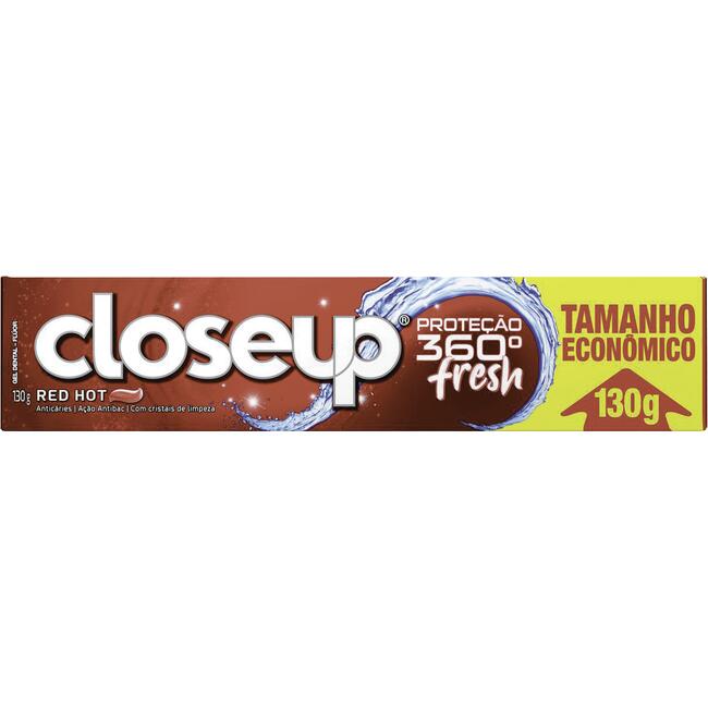 Gel Dental Close Up Red Hot 130g