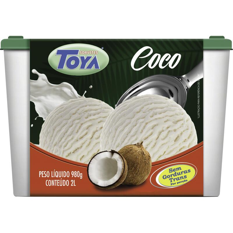 Sorvete Toya Coco 2L